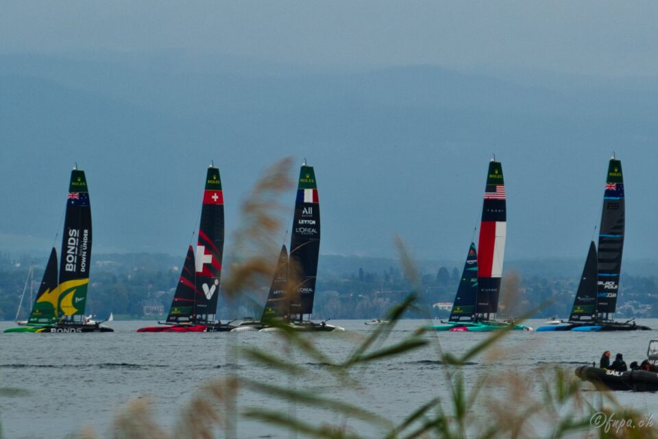 SailGP à Genève, sept 2025